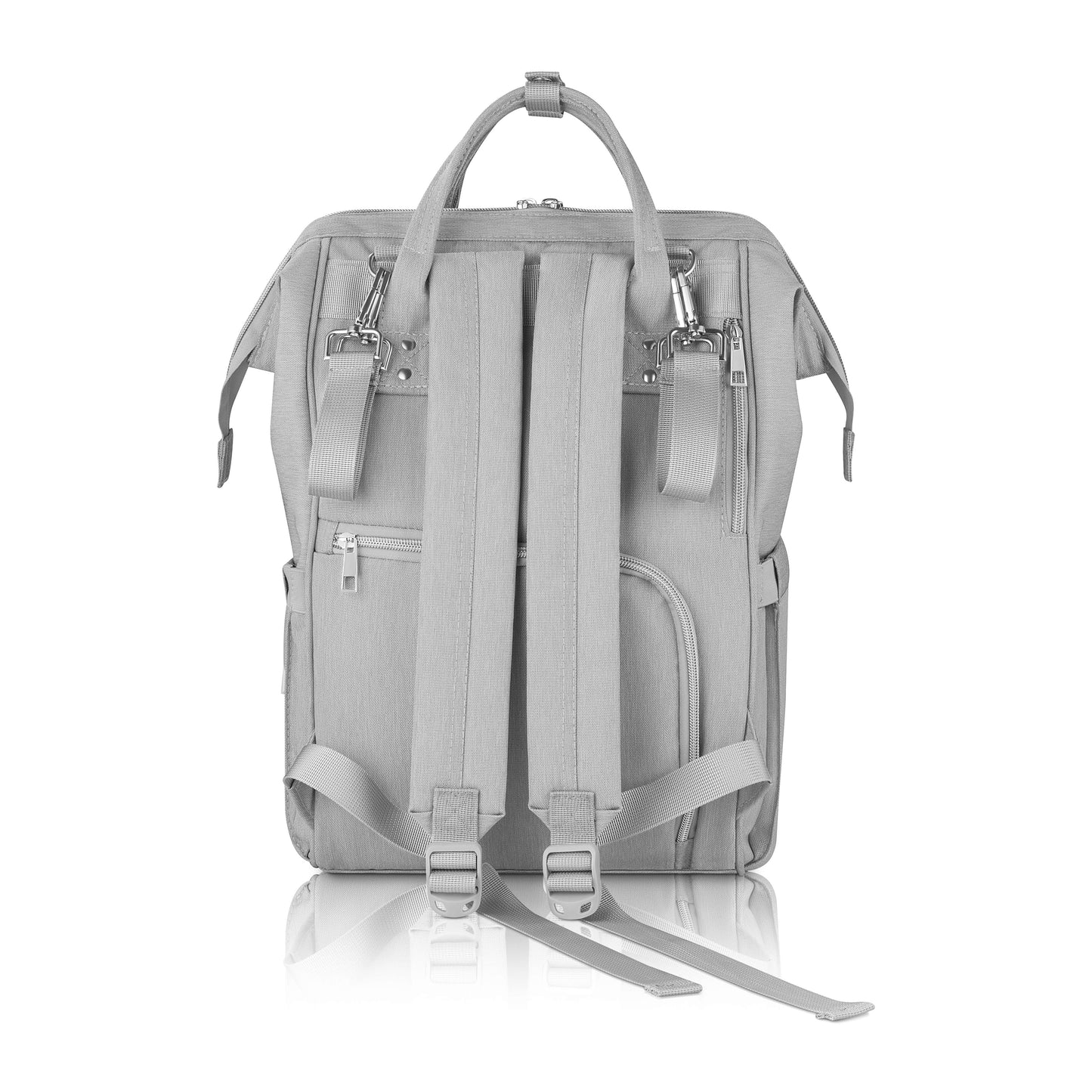 Grey Stone Diaper Bag Backpack