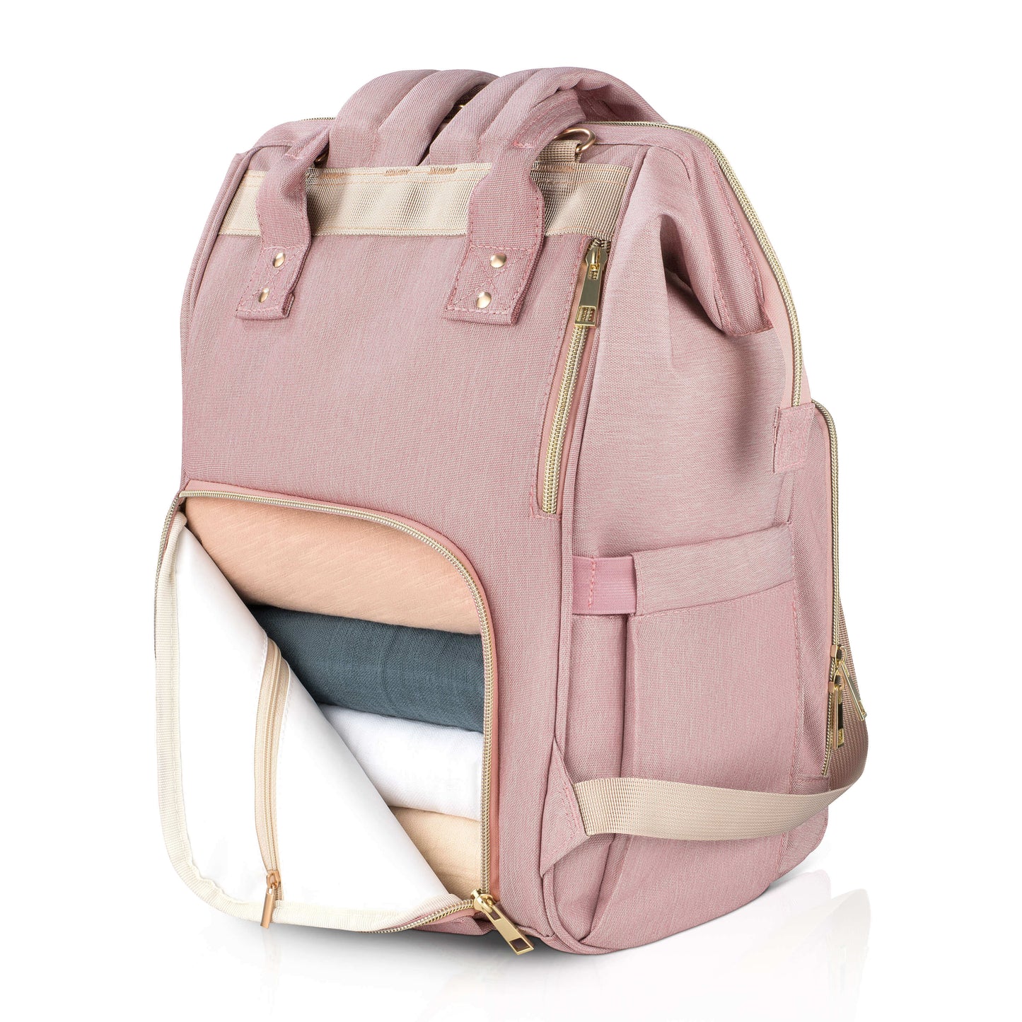 Rosé Diaper Bag Backpack